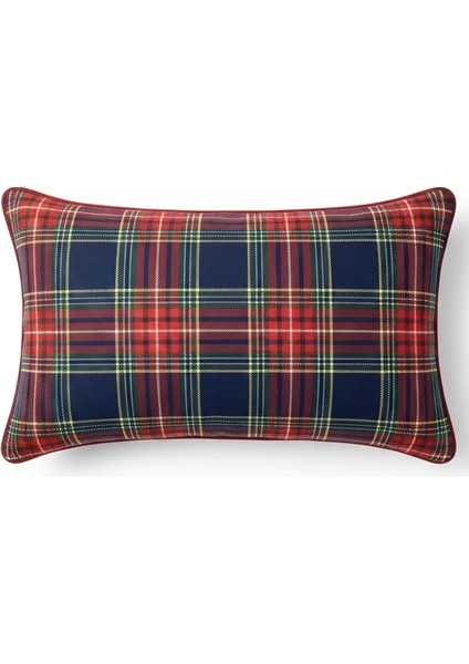 Yilbaşı Tartan Ekosesi Kırlent Kılıfı (2'li Set) modelleri