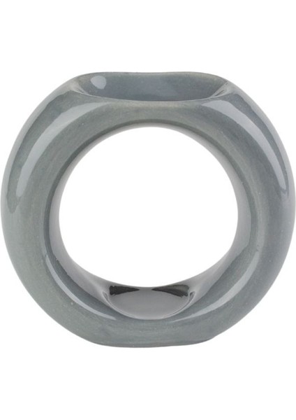 Şık Seramik Yüzük Incili Tasarım, Zarif ve Modern Takı