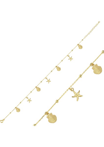 Istiridye ve Deniz Yıldızı Bileklik Blk1