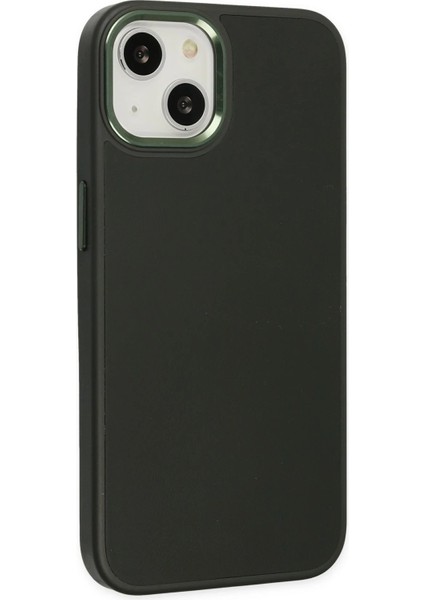 iPhone 14 Plus Kılıf Asya Deri Silikon - Koyu YEŞIL-(5796) - EC001Z-56LLE9 fiyatları