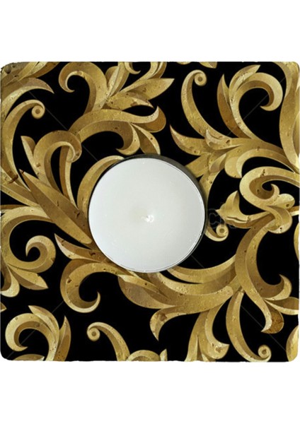 Doğal Taş Mumluk, Şık ve Zarif Dekoratif Aksesuar