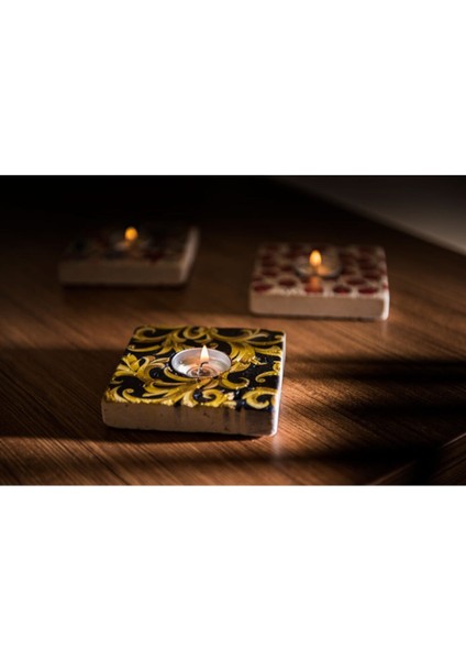 Doğal Taş Mumluk, Şık ve Zarif Dekoratif Aksesuar fiyatları