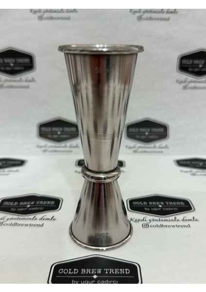 Ikili Çelik Ölçek Jigger 25/50 Ml, Hassas Ölçüm Aracı fiyatları