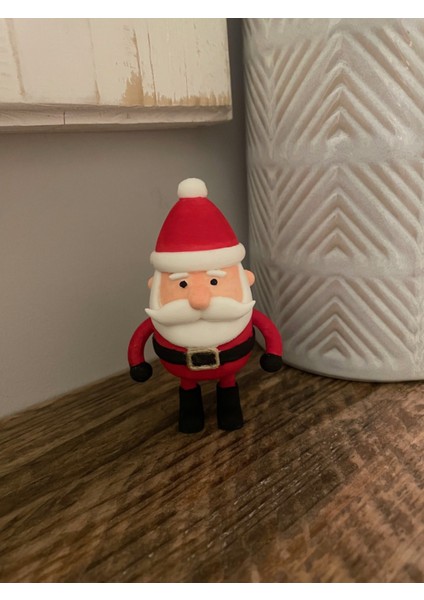 Yılbaşı Ağacı Noel Baba Figürlü Asılabilir Süs