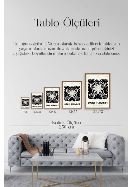 Çiçek Ahşap Çerçeveli Tablo indirimleri