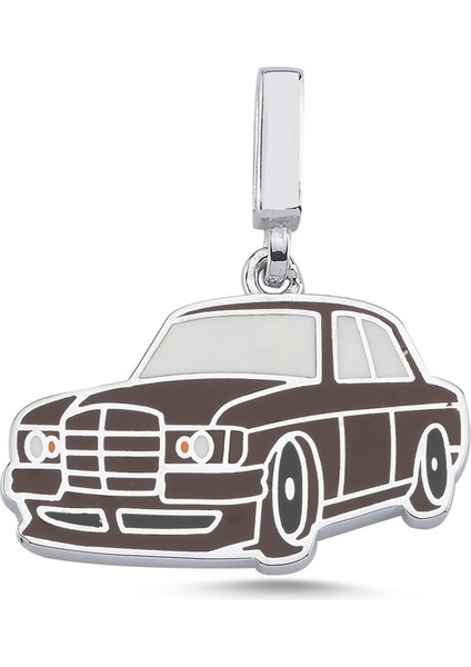 Mineli Kahverengi Mercedes Kolye Ucu UC62