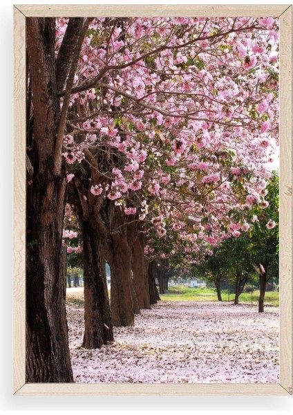 Manzara Ahşap Çerçeveli Tablo