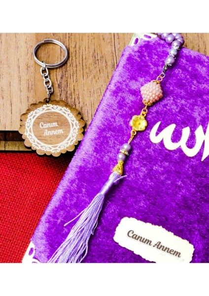 Anneler Günü Hediyesi Mor Renk Yasini Şerif Seti fırsatları