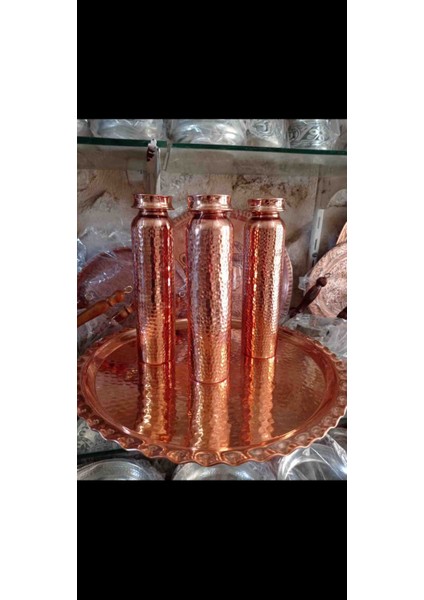 Bakır Dövme Model Termos 750 ml Kapasiteli