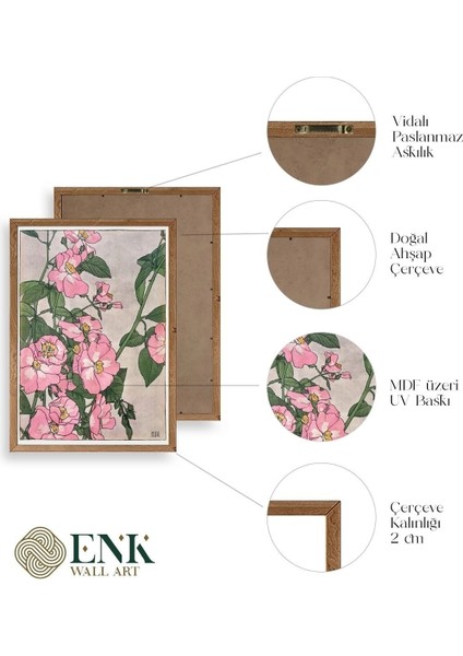 H. B. O. Ahşap Çerçeveli Tablo fırsatları