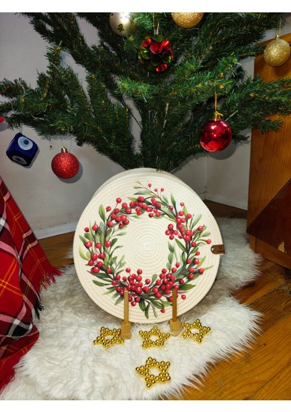 Kokina Desenli Yılbaşı Temalı Supla & Amerikan Servis fiyatları