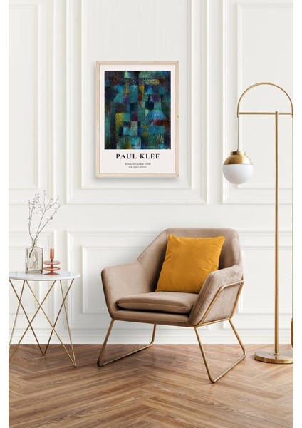 Paul Klee Ahşap Çerçeveli Tablo fiyatları