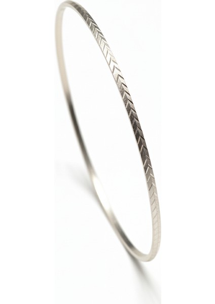 Ajda 925 Ayar Gümüş Bilezik