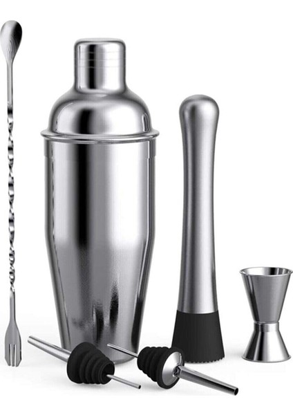 Şık Kokteyl Seti 6 Parça, 550 Ml, Keyifli Anlar Için Ideal Paket