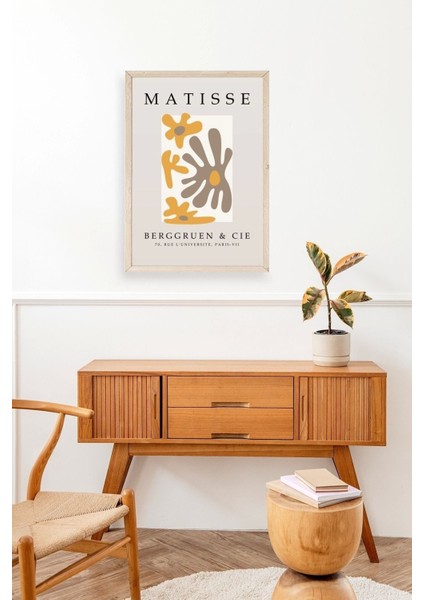 Çiçek Ahşap Çerçeveli Tablo modelleri