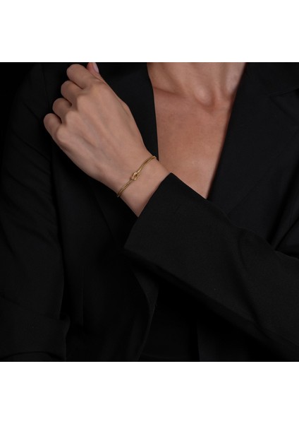 Zincir Altın Kaplama Bileklik Blk4 fırsatları
