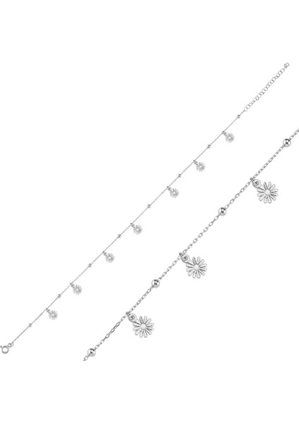 Papatya Gümüş Bileklik BLK19