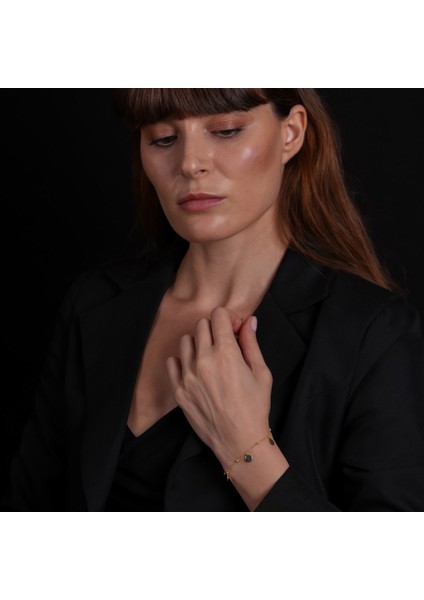 Damlalı Altın Kaplama Bileklik Blk5 indirimleri