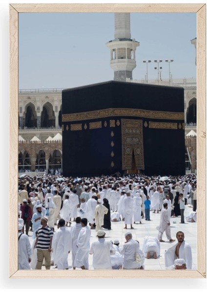 Kabe Ahşap Çerçeveli Tablo