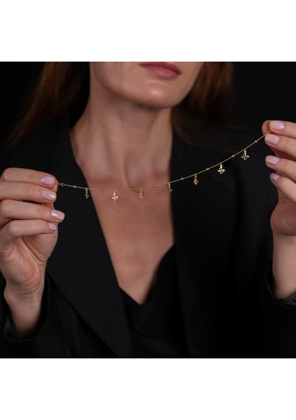 Kelebek Altın Kaplama Bileklik Blk6 fiyatları