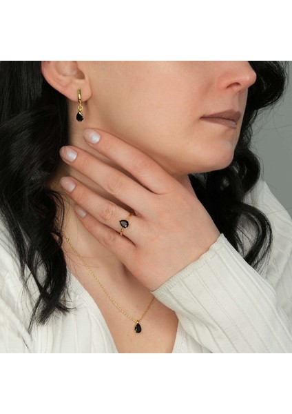 Oniks Taşlı Gümüş Takım TKM11 fiyatları