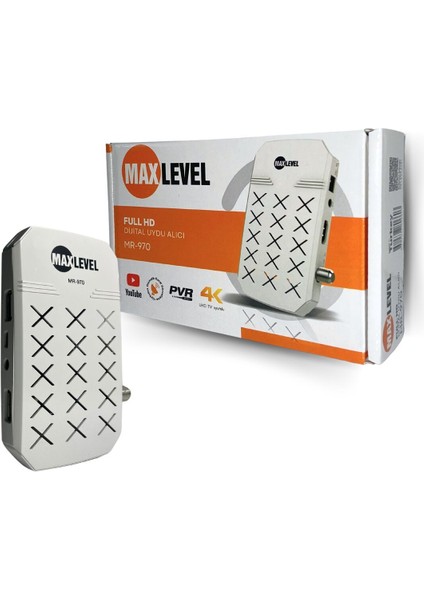 Hd Uydu Alıcı, Mpeg4, Tak ve Kullan, Wifi Uyumlu, Max Level