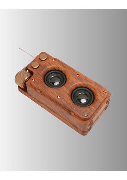 Vintage Tasarımlı Bluetooth Hoparlör Uzun Pil Ömürlü ve Fm Destekli - EC001Z-56DLJ6 indirimleri