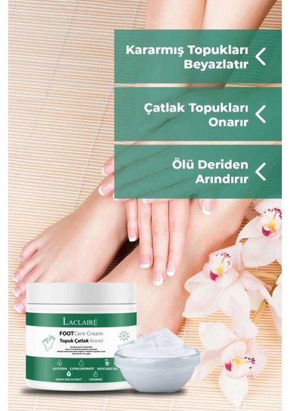 Ayak & Topuk Çatlak Kremi, Nasır Tedasivi, Ayak Kokusu Tedavisi, Nemlendirici 100 ml fiyatları