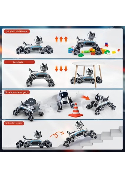 Uzaktan Kumandalı Bilekten Kontrollü El Sensörlü Müzikli LED Işıklı Stunt Akrobat Robot Köpek Araba fiyatları