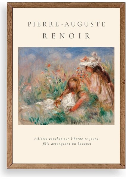 Pierre-Aguste Renoir Ahşap Çerçeveli Tablo