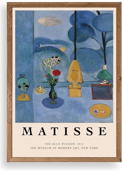 Matisse Ahşap Çerçeveli Tablo