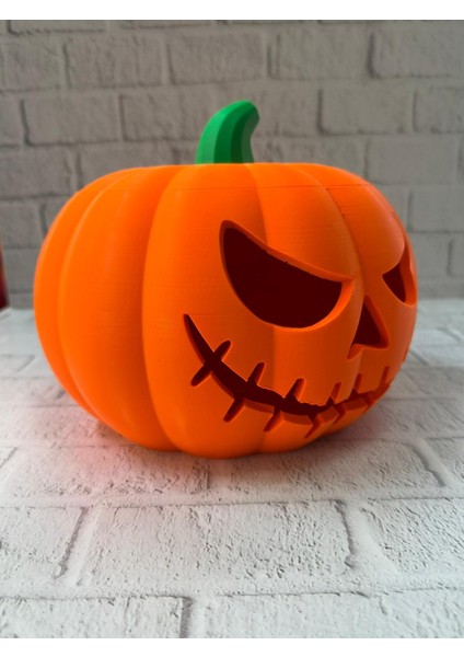 23×15 cm Korku Temalı Balkabağı Biblo Dekoratif Ev Ofis Süs Eşyası - EC001Z-56E355 fiyatları