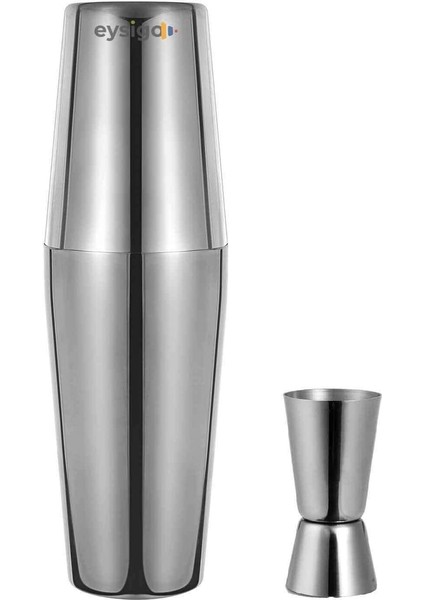 Paslanmaz Çelik Kokteyl Shaker Seti, 550/750 Ml, 2 Parça