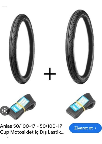 Cg 200X17 200X19 Iç Dıs Viraj Lastik