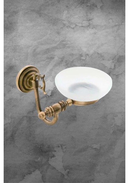 Prinç Kuğu Cam Sabunluk | Antik Kaplama Lüx Banyo Kalıp Sabun Tepsisi Paslanmaz Tutucu fiyatları