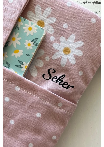 Papatya Desenli Cepli Kitap Kılıfı Pembe fiyatları