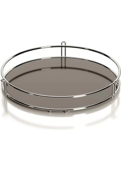Tekno Tel EG-212 Tek Katlı Krom Metal Banyo Düzenleyici Raf | Kozmetik Takı Sunum Tepsisi fırsatları