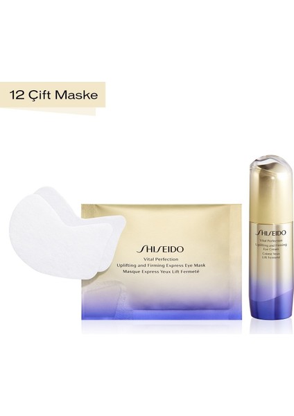 Retinol Içerikli Göz Çevresini Sıkılaştıran Maske ve Krem Seti