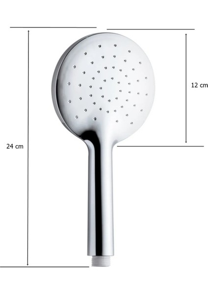 Tema Nero Duş Başlığı Tek Fonksiyonlu | Modern Tasarım Banyo El Duşu Poşet Ambalaj fiyatları