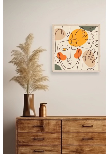 Modern Ahşap Çerçeveli Tablo fiyatları