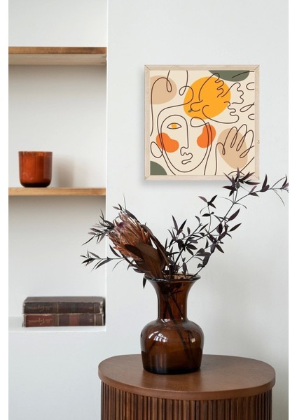 Modern Ahşap Çerçeveli Tablo modelleri