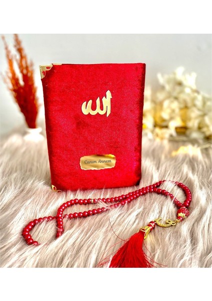 Anneler Günü Kırmızı Yasin-I Şerif ve Tespih Seti