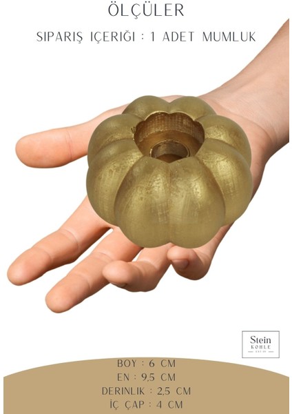 Şamdanlık Dekoratif Mumluk Altın Renk, Şık ve Zarif Tasarım fiyatları