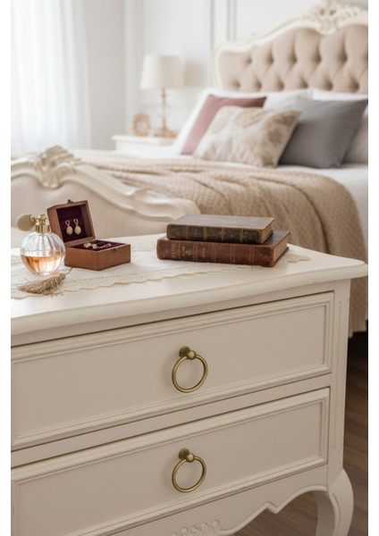 5 Adet Halka Sarkaç Mobilya Kulbu Seti - Tek Vidalı - 60 mm Antik Sarı Dolap ve Çekmece Kulpu indirimleri