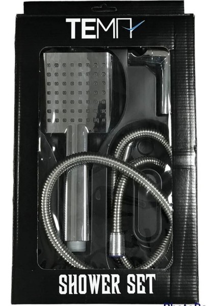 Tema Tetra Mafsallı Duş Takımı Seti Krom | Kireç Kırıcılı Duş Başlığı ve Çift Kenetli Spiral Hortum fiyatları