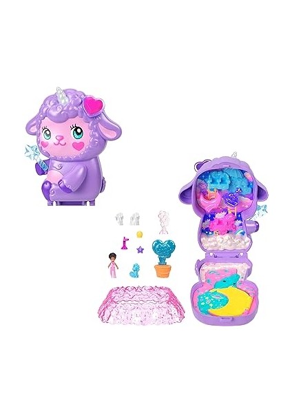 Seti + Polly Pocket Mini Bebek ve Aksesuarları ile Patlamış Mısı... + 3 Oyuncak modelleri