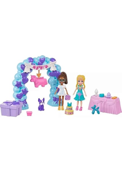 Seti + Polly Pocket Bebekler ve Oyun Seti, Kuzucuk Şeklinde Taşı... + 6 Oyuncak fırsatları