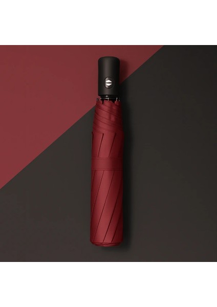 Bordo Kılıflı Otomatik Kompakt Şemsiye NM-3376 modelleri