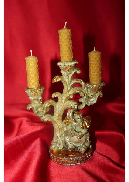 Modern Fil Temalı Şamdan, Şık ve Zarif Dekorasyon Parçası