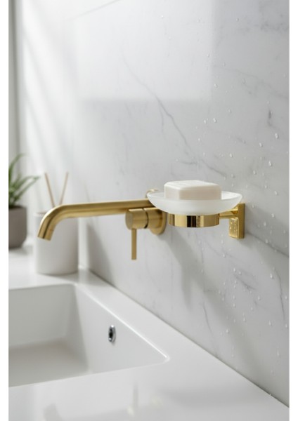 Tema Premium Katı Sabunluk Altın | Paslanmaz Kaplama Lüks Banyo Kalıp Sabun Tepsisi 5 Yıl Garantili fiyatları